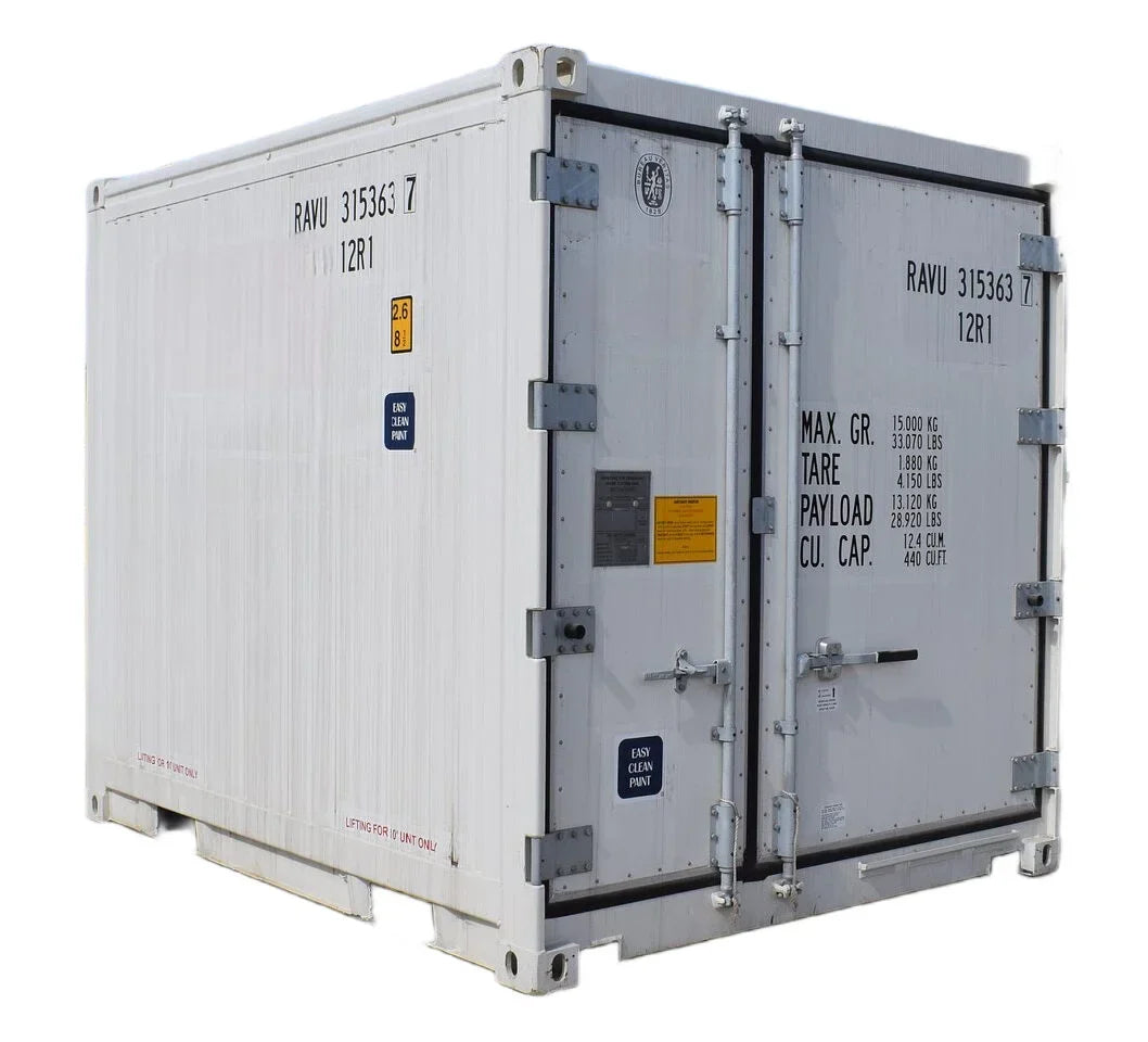 Novos contentores refrigerados de 10 pés
